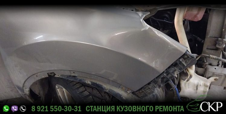 Восстановление кузова Чанган CS35 - (Changan CS35) в СПб в автосервисе СКР.
